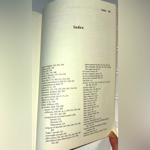 Over The Edge: Death In Grand Canyon Paperback Book 9"x6"x1 3/8" New 408 Pages - Picture 5 of 5